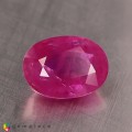 Natural Sapphire 3.10 Carats Pink Oval 10x7 mm Loose Gemstone - Image 5