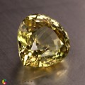 Natural Zircon 4.63 Carats Pastel Yellow Pear 10x10 mm Loose Gemstone - Image 6
