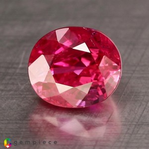 ruby  1.74cts - 7x6mm ruby  1.74cts - 7x6mm