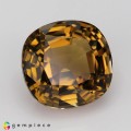 Natural Tourmaline 7.28 Carats Honey Yellow Antique Cushion 11x11 mm Loose Gemstone - Image 7