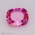 Natural Sapphire 1.59 Carats Vivid Pink Cushion 7x6 mm Loose Gemstone - Image 6