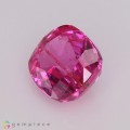 Natural Sapphire 1.59 Carats Vivid Pink Cushion 7x6 mm Loose Gemstone - Image 3