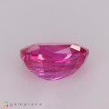 Natural Sapphire 1.59 Carats Vivid Pink Cushion 7x6 mm Loose Gemstone - Image 4