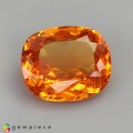 Natural Spessartite garnet 4.51 Carats Fanta Orange Cushion 11x9 mm Loose Gemstone - Image 7