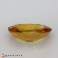 Natural Sapphire 3.10 Carats Yellow Oval 11x8 mm Loose Gemstone - Image 4