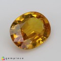 Natural Sapphire 3.10 Carats Yellow Oval 11x8 mm Loose Gemstone - Image 5