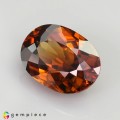Natural Zircon 9.64 Carats Imperial Brown Oval 14x10 mm Loose Gemstone - Image 3