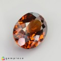 Natural Zircon 9.64 Carats Imperial Brown Oval 14x10 mm Loose Gemstone - Image 5