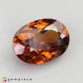 Natural Zircon 9.64 Carats Imperial Brown Oval 14x10 mm Loose Gemstone - Image 6