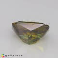 Natural Demantoid garnet 3.57 Carats Honey Green to Red Sparks Emerald Cut 10x7 mm Loose Gemstone - Image 4