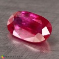 Natural Ruby 2.42 Carats Pinkish Red Oval 10x6 mm Loose Gemstone - Image 5