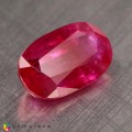 Natural Ruby 2.42 Carats Pinkish Red Oval 10x6 mm Loose Gemstone - Image 7