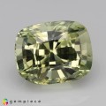 Natural Chrysoberyl 3.71 Carats Light Pastel Yellow Green Cushion 9x8 mm Loose Gemstone - Image 7