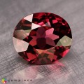 Natural Rhodolite garnet 3.88 Carats Purplish Pink Oval 10x9 mm Loose Gemstone - Image 7