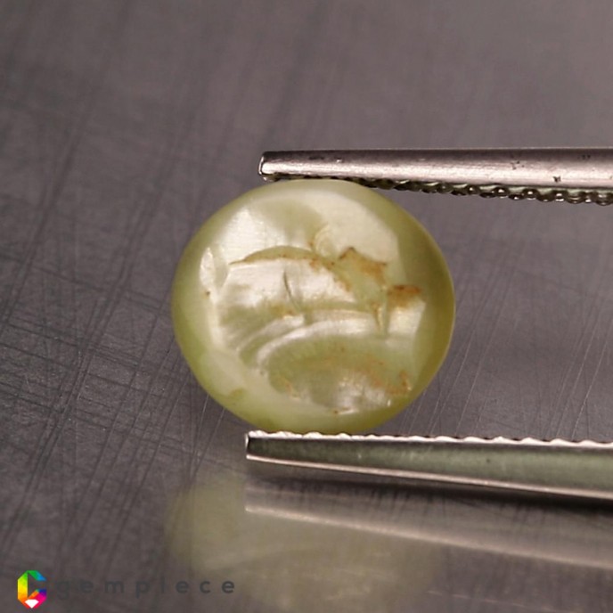 Showing image for chrysoberyl cats eye chrysoberyl cats eye image