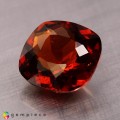 Natural Hessonite garnet 5.18 Carats Cinnamon Orange Antique Cushion 11x10 mm Loose Gemstone - Image 3