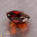 Natural Hessonite garnet 5.18 Carats Cinnamon Orange Antique Cushion 11x10 mm Loose Gemstone - Image 4
