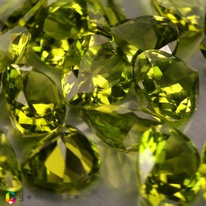 peridot  106.76cts - 12x10mm