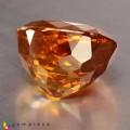 Natural Sphalerite 17.55 Carats Sunset Orange Oval 15x13 mm Loose Gemstone - Image 4