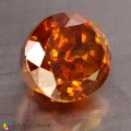 Natural Sphalerite 17.55 Carats Sunset Orange Oval 15x13 mm Loose Gemstone - Image 5