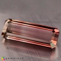 Natural Tourmaline 11.07 Carats Pink to Baby Pink Emerald Cut 21x8 mm Loose Gemstone - Image 2