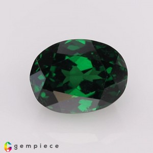 tsavorite garnet  2.20cts - 8x6mm