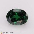 Natural Tsavorite garnet 2.20 Carats Chrome Green Oval 8x6 mm Loose Gemstone - Image 3