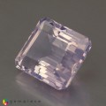 Natural Lavender quartz 15.05 Carats Baby Lavender Emerald Cut 15x14 mm Loose Gemstone - Image 3