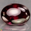 Natural Rhodolite garnet 16.39 Carats Pinkish Red Buff Top 18x13 mm Loose Gemstone - Image 1
