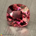 Natural Malaya garnet 1.55 Carats Purplish Pink Antique Cushion 7x6 mm Loose Gemstone - Image 2