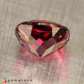 Natural Malaya garnet 1.55 Carats Purplish Pink Antique Cushion 7x6 mm Loose Gemstone - Image 4