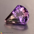 Natural Ametrine 8.15 Carats Purple Yellow Fancy  17x14 mm Loose Gemstone - Image 2