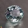Natural Ice Blue Natural Aquamarine Oval  3.24 Carats Ice Blue Oval 10x9 mm Loose Gemstone - Image 5