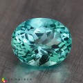 Natural Apatite 2.49 Carats Paraiba Blue Oval 9x7 mm Loose Gemstone - Image 1