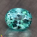 Natural Apatite 2.49 Carats Paraiba Blue Oval 9x7 mm Loose Gemstone - Image 2