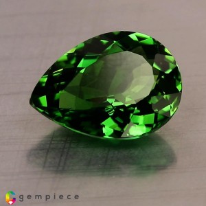 chrome tourmaline  2.57cts - 11x8mm chrome tourmaline  2.57cts - 11x8mm