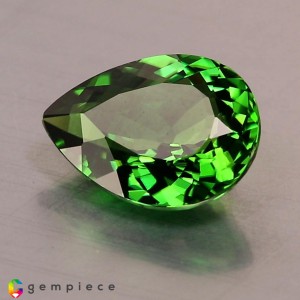 chrome tourmaline  2.57cts - 11x8mm chrome tourmaline  2.57cts - 11x8mm