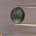 Natural Alexandrite cats eye 4.26 Carats Green to Light Purple Oval Cabochon 9x8 mm Loose Gemstone - Image 3