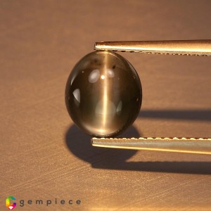 alexandrite cats eye  4.26cts - 9x8mm alexandrite cats eye  4.26cts - 9x8mm