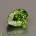 Natural Demantoid garnet 0.99 Carats Green Pear 6x5 mm Loose Gemstone - Image 1