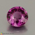 Natural Rhodolite garne 1.32 Carats Purple Round 6x6 mm Loose Gemstone - Image 1