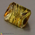 Natural Tourmaline 5.55 Carats Honey Yellow Fancy  13x10 mm Loose Gemstone - Image 3