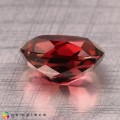 Natural Rhodolite garnet 3.39 Carats Pinkish Red Oval 10x8 mm Loose Gemstone - Image 3