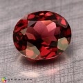 Natural Rhodolite garnet 3.39 Carats Pinkish Red Oval 10x8 mm Loose Gemstone - Image 5