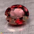 Natural Rhodolite garnet 3.39 Carats Pinkish Red Oval 10x8 mm Loose Gemstone - Image 6