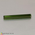 Natural Tourmaline 4.26 Carats Hunter Green Emerald Cut 31x4 mm Loose Gemstone - Image 1