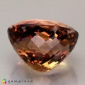 Natural Ametrine 102.30 Carats Purple Yellow Oval 31x26 mm Loose Gemstone - Image 4