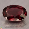 Natural Rhodolite garnet 7.44 Carats Purplish Pink Oval 14x10 mm Loose Gemstone - Image 2