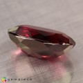 Natural Rhodolite garnet 7.44 Carats Purplish Pink Oval 14x10 mm Loose Gemstone - Image 4