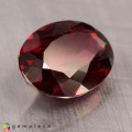Natural Rhodolite garnet 7.44 Carats Purplish Pink Oval 14x10 mm Loose Gemstone - Image 5